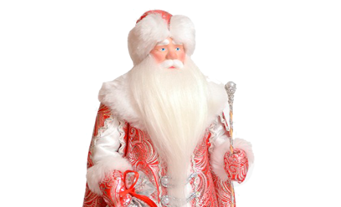 Новые модели фарфоровых кукол Деда Мороза
