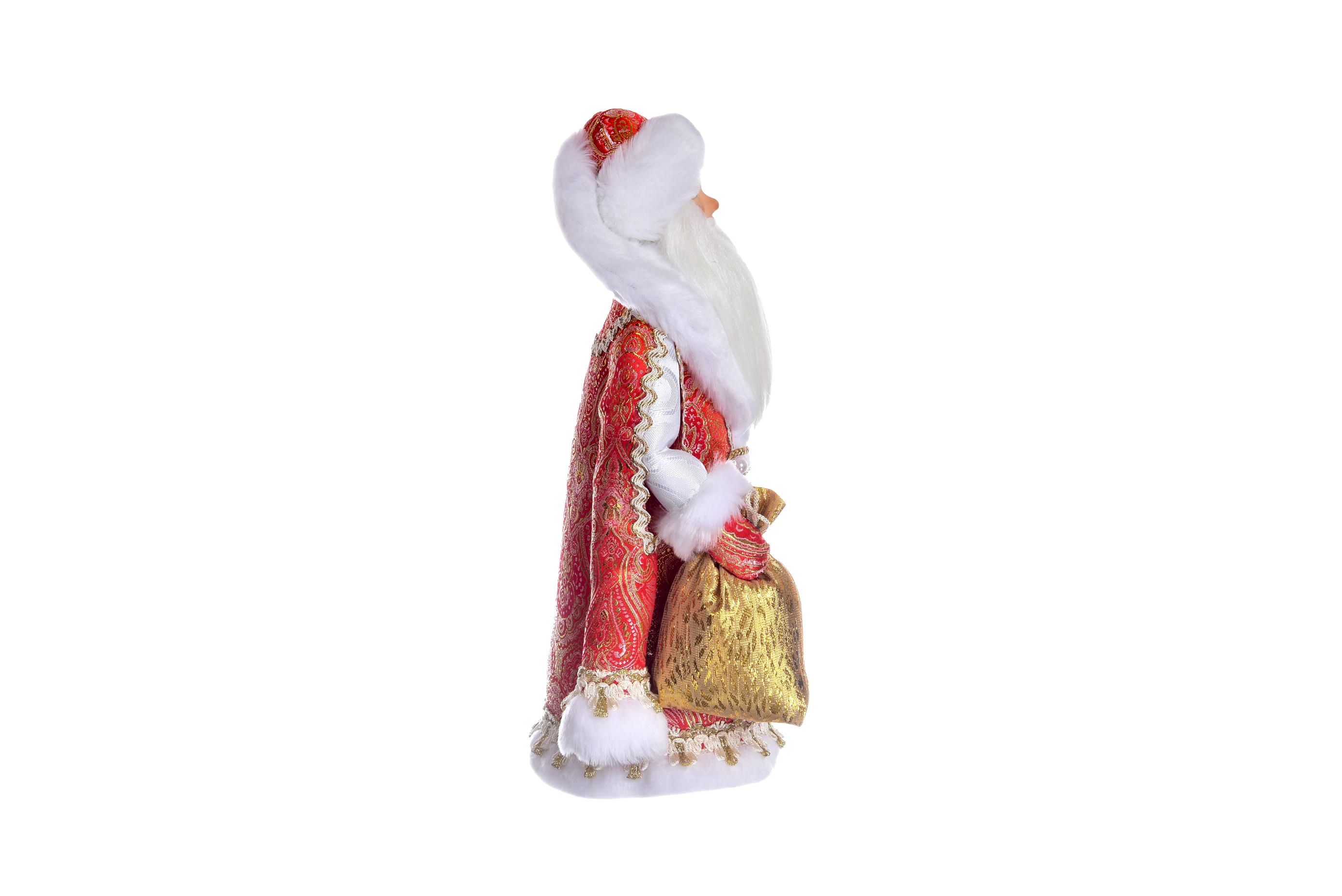 Дед Мороз 32 см красно-золотой Артикул 025